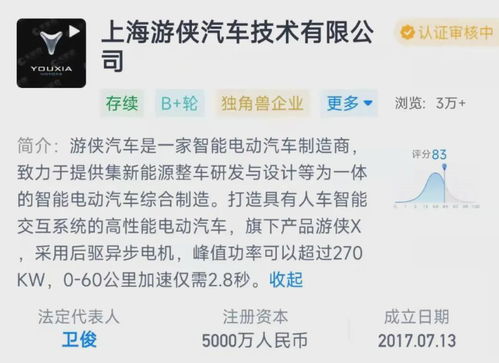 PPT造車夢碎 游俠汽車董事長股權遭凍結，技術轉讓成空談